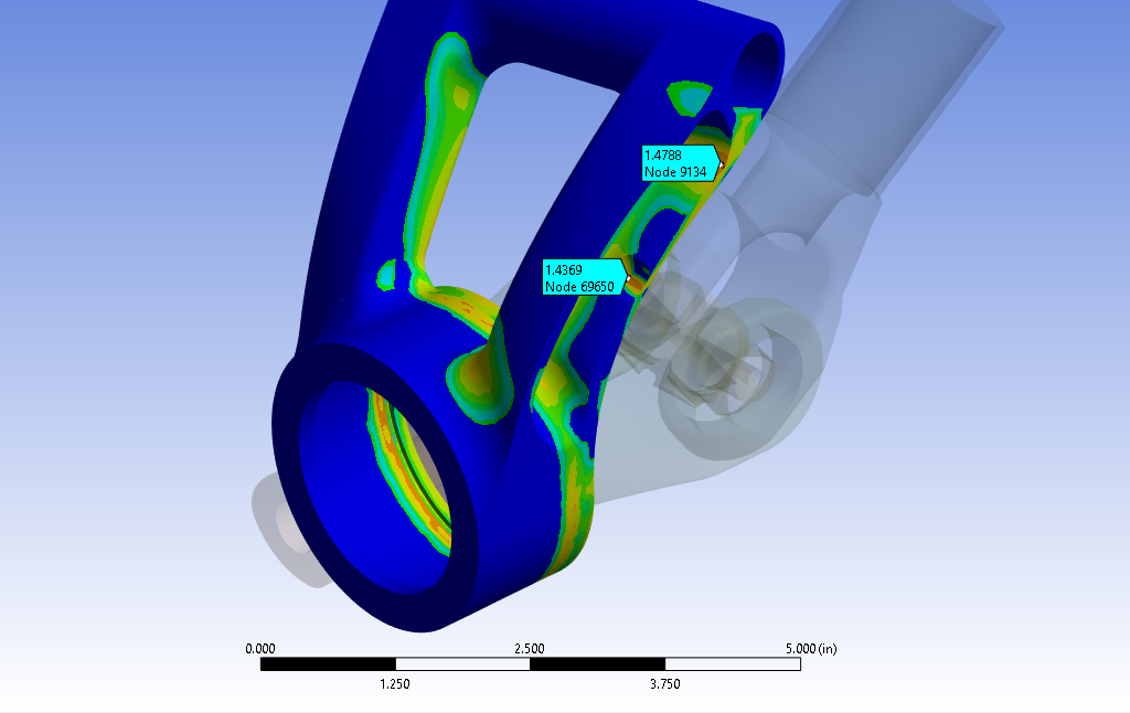 Rear Upright FEA